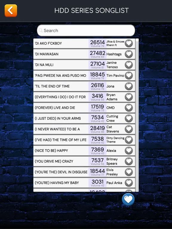 Скриншоты Videoke Songbook iPad 