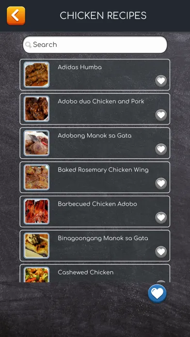 Tangkapan skrin Ulam Pinoy Recipes