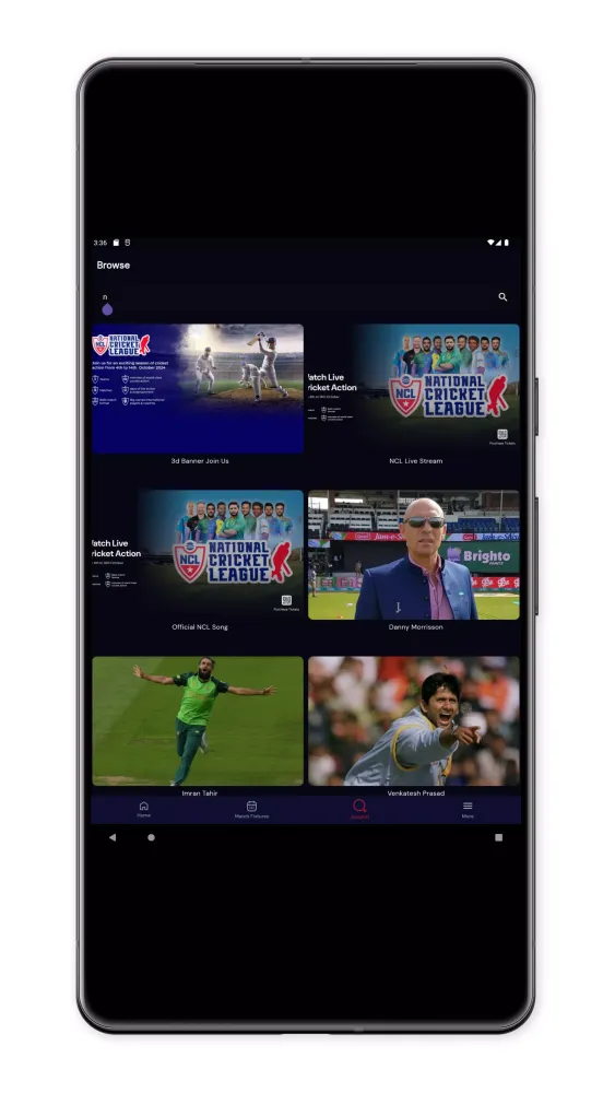 NCL CRICKET Screenshots