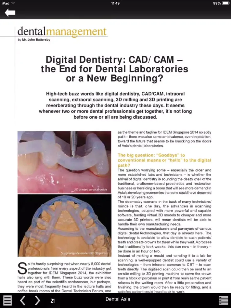 Dental Asia iPad  Screenshots