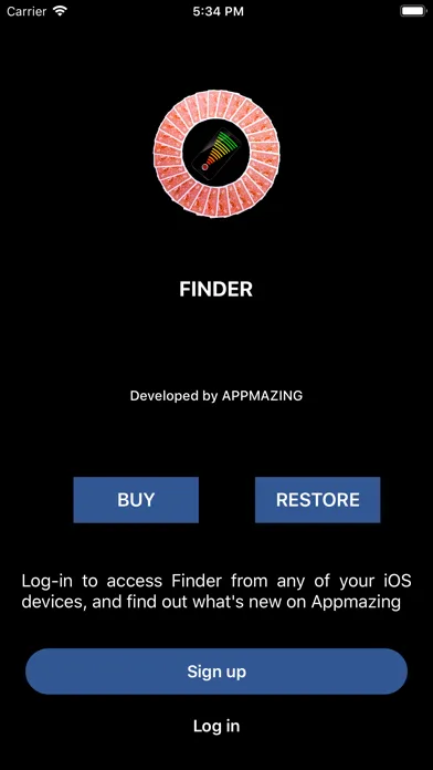 Zrzuty ekranu APPMAZING FINDER