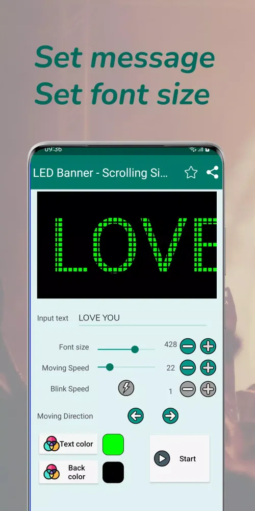 LED Banner-Scrolling Signboard Screenshots