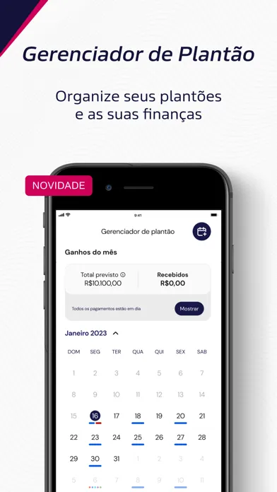 Zrzuty ekranu Afya Whitebook: App Medicina