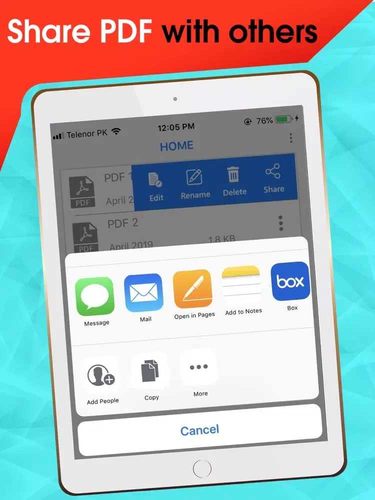PDF Creator Lite iPad 应用截图
