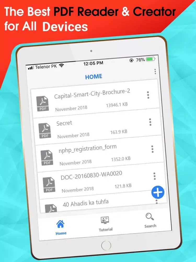 PDF Creator Lite iPad 应用截图