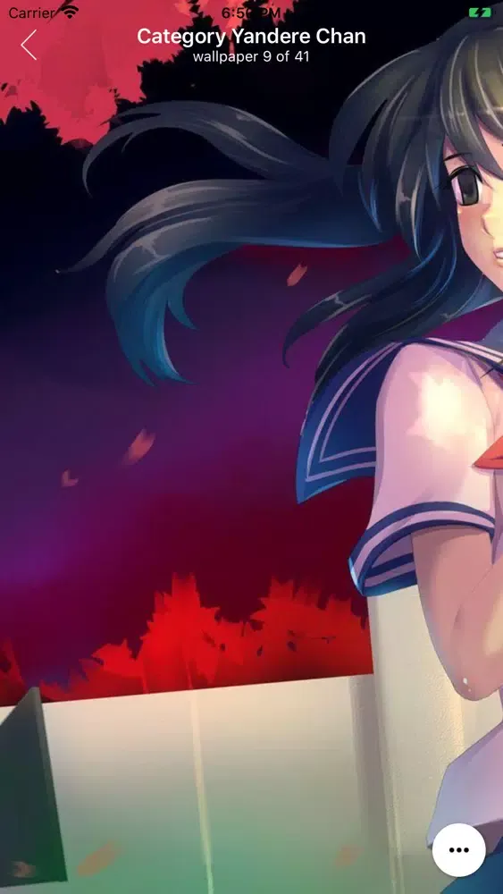 Capturas de tela do wallpaper for Yandere school.
