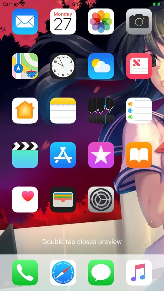 Capturas de tela do wallpaper for Yandere school.