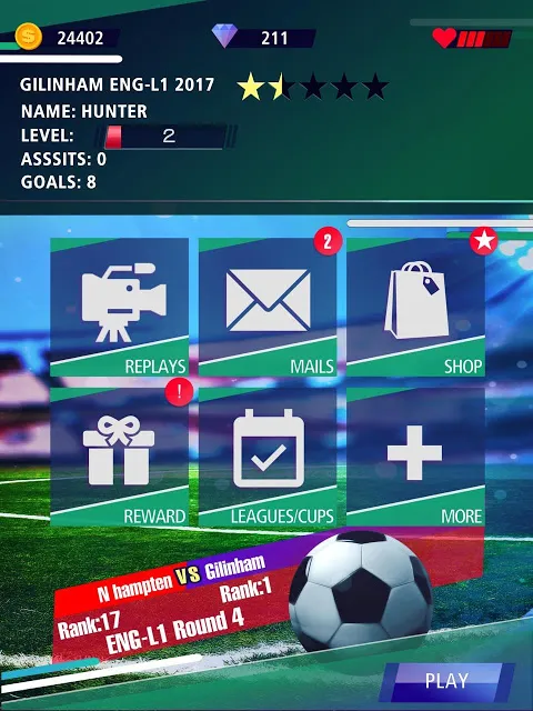 Скриншоты Football Legend