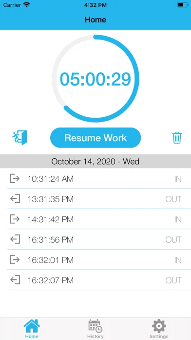 Screenshot di TimeTracking - Track Work Time