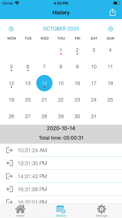 Screenshot di TimeTracking - Track Work Time