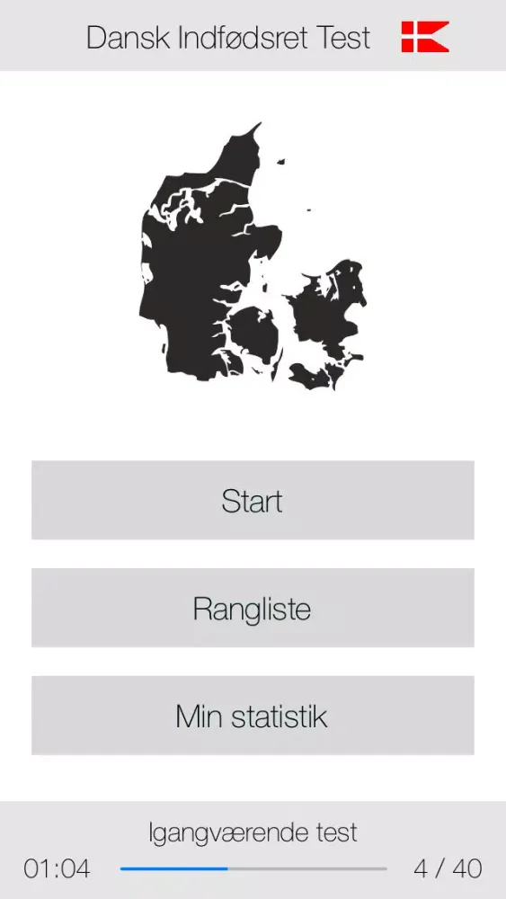 Er du dansker? - Dansk Indfødsret Test 2014 스크린샷