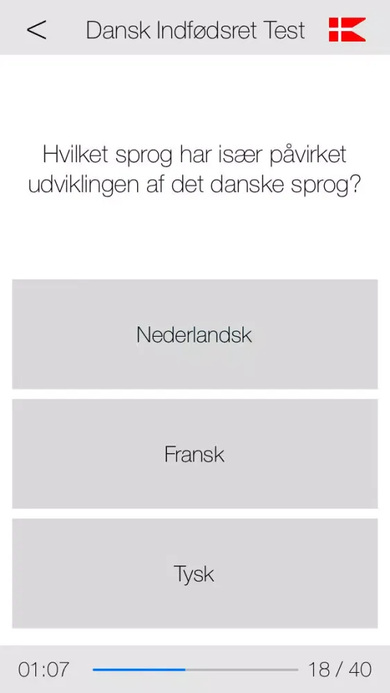 Er du dansker? - Dansk Indfødsret Test 2014 스크린샷
