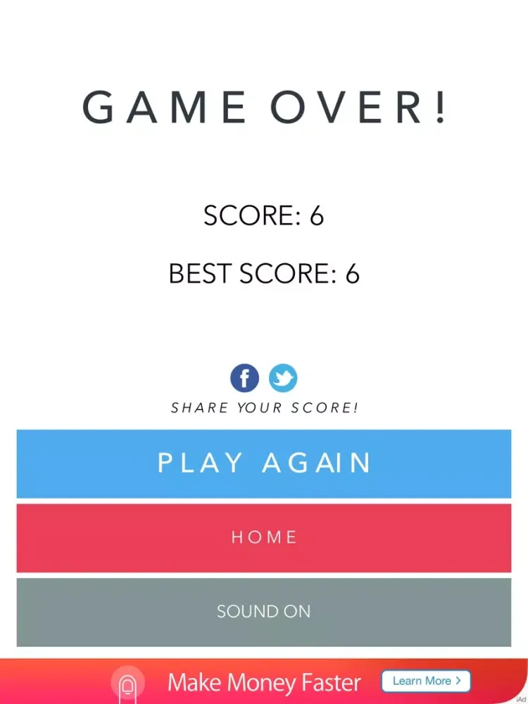 ภาพหน้าจอของ Dot vs Dot - Brain Game iPad 