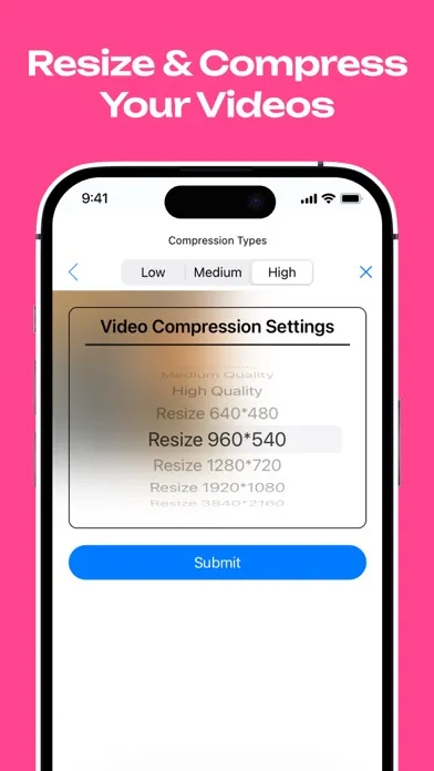 Photo & Video Compressor App Screenshots