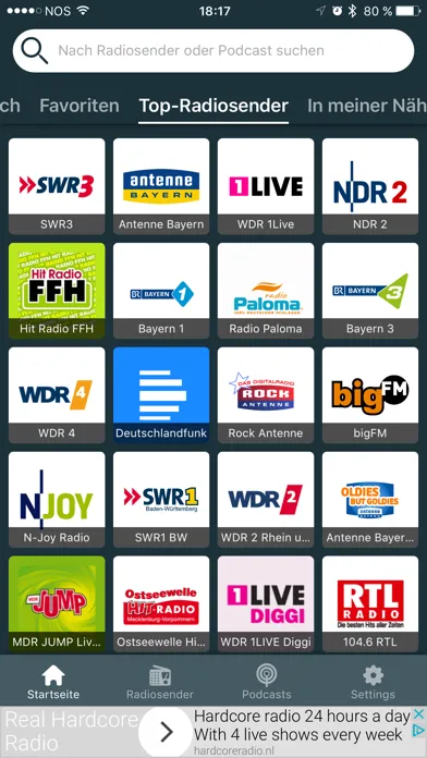 Radio Germany Online - Live Internet FM & Webradio स्क्रीनशॉट