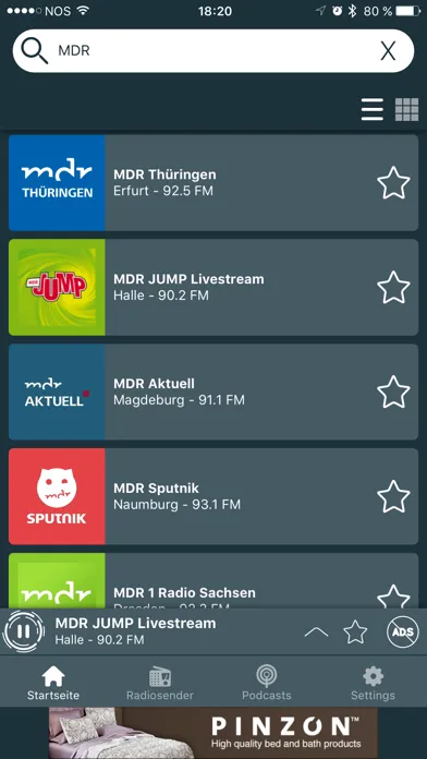 Radio Germany Online - Live Internet FM & Webradio स्क्रीनशॉट