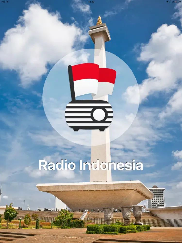 ภาพหน้าจอของ Radio Indonesia - Music & News iPad 