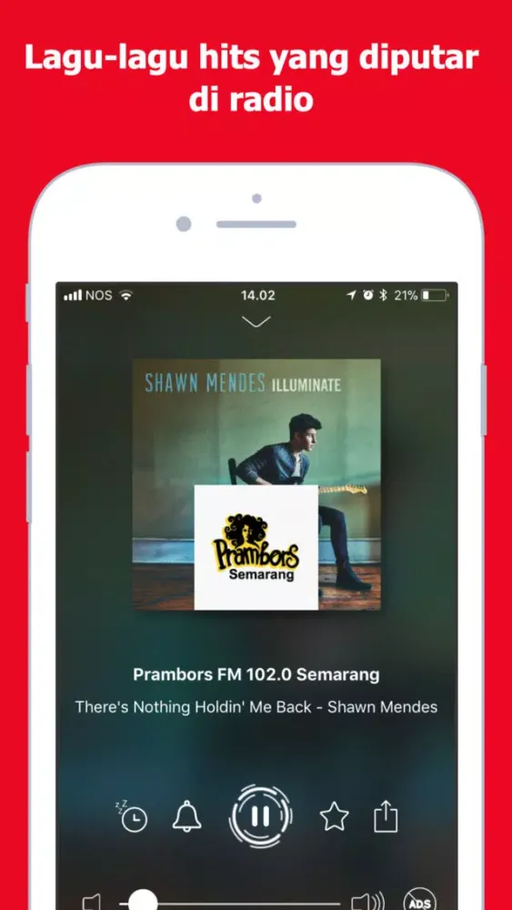 ภาพหน้าจอของ Radio Indonesia - Music & News