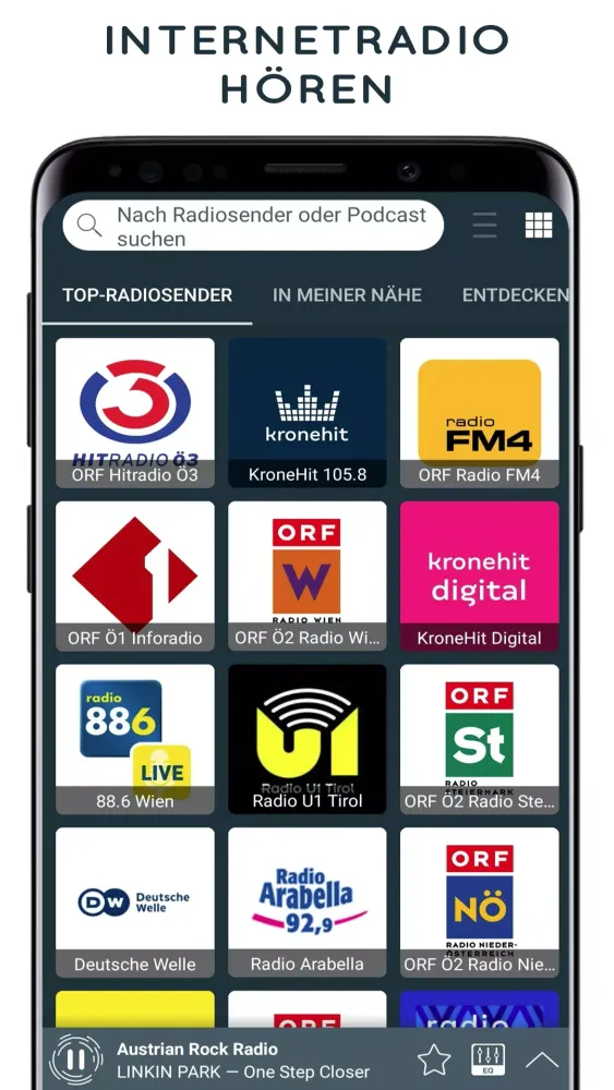 Ảnh chụp màn hình của Radio Apps Österreich/Austria