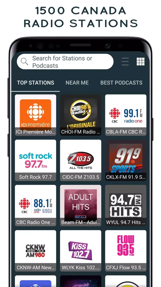 Radio Canada: Radio Player App 스크린샷
