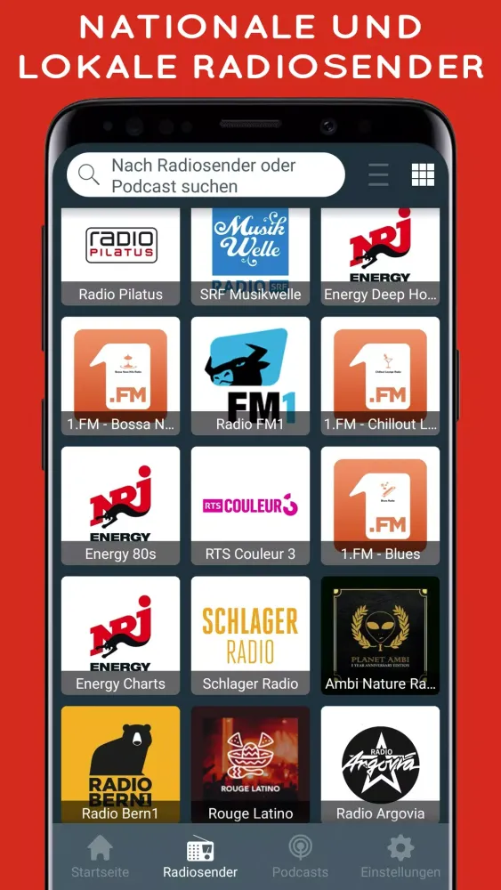 Radio Swiss - radio online Screenshots