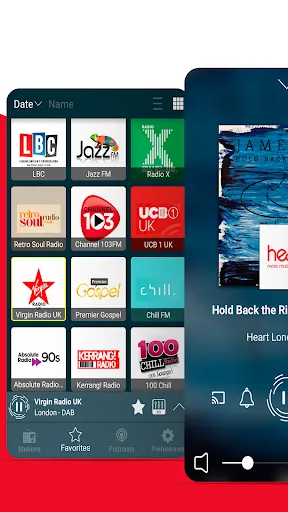 Radio UK - online radio player Screenshots