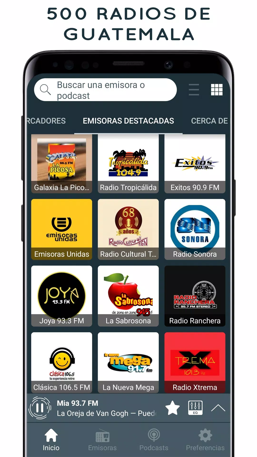 Radio Guatemala FM y Online Screenshots