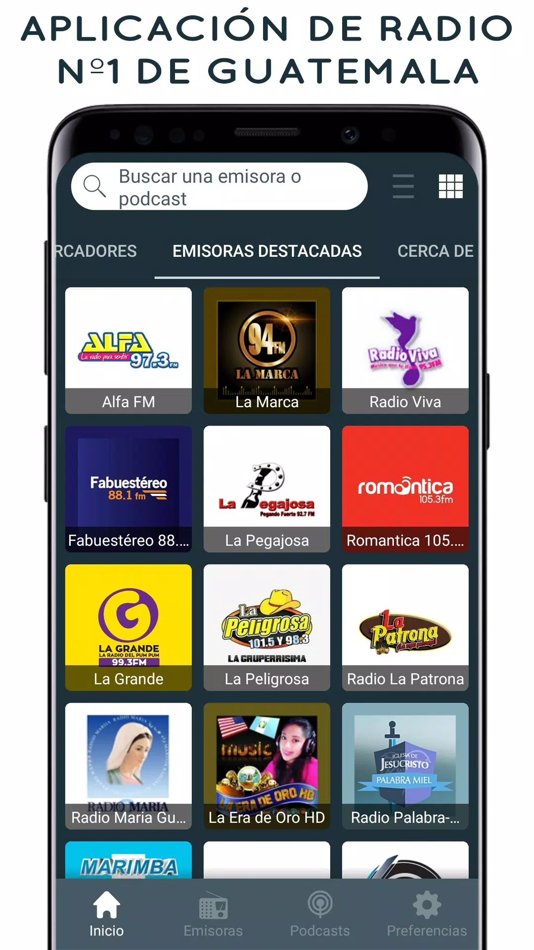 Radio Guatemala FM y Online Screenshots