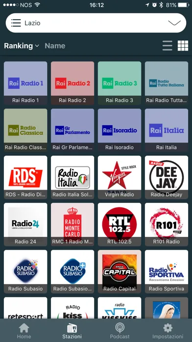 Radio FM Italia Online Screenshots