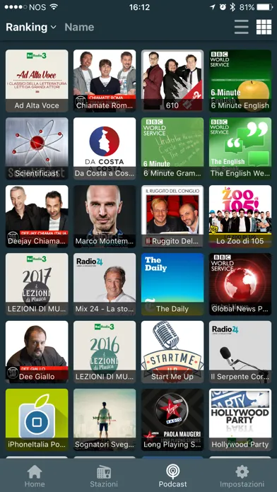 Radio FM Italia Online Screenshots