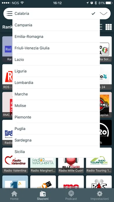 Radio FM Italia Online Screenshots