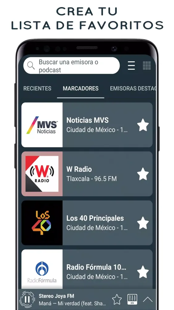 Radio Mexico - online radio Screenshots