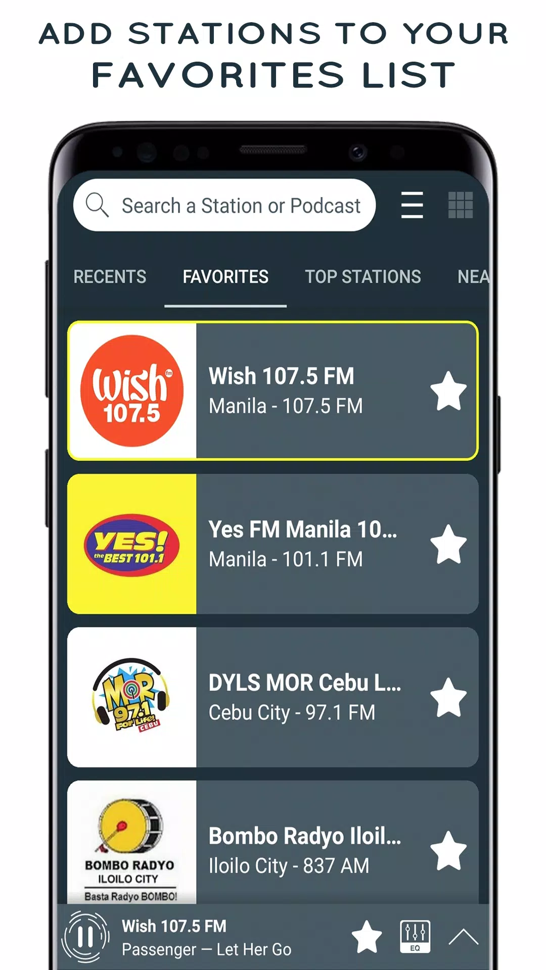 Radio Philippines Online Radio Screenshots