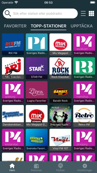 Radio Sweden / Radio Sveriges スクリーンショット