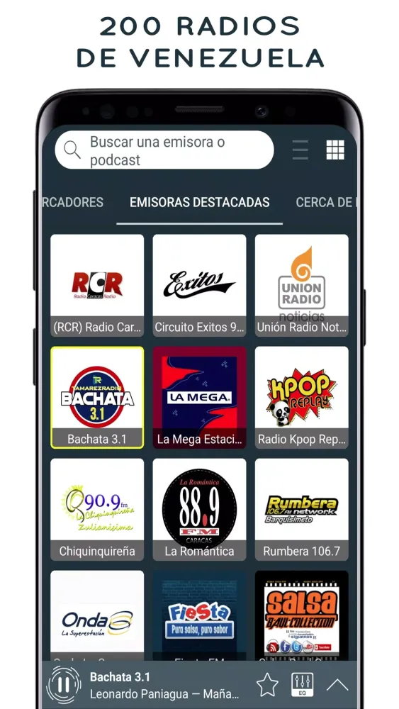 Zrzuty ekranu Radios de Venezuela FM