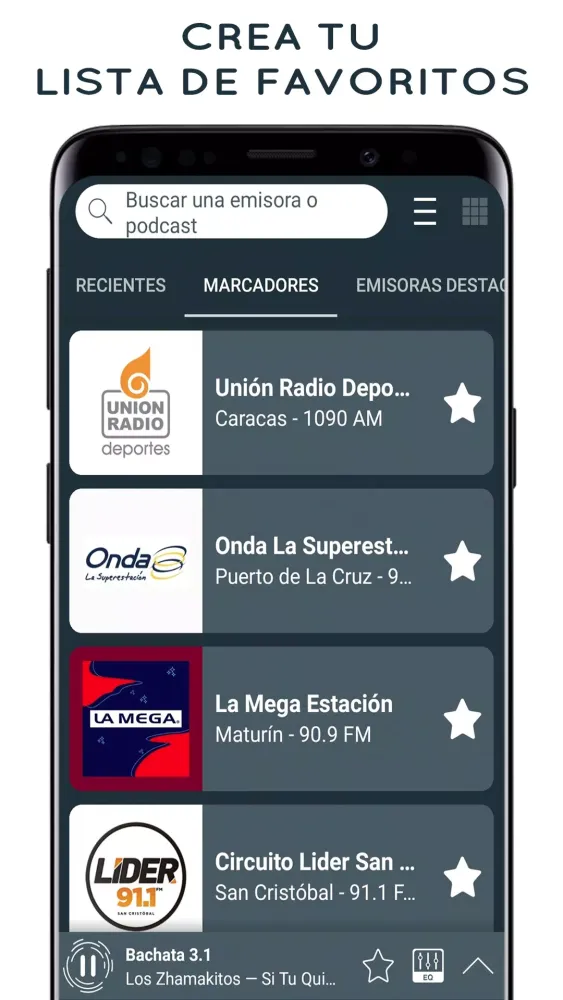 Zrzuty ekranu Radios de Venezuela FM