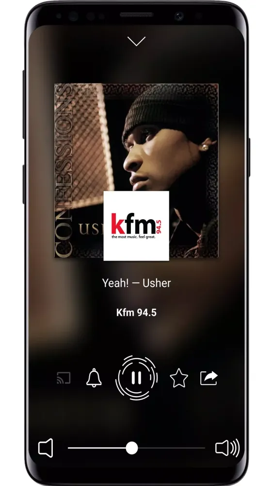 Tangkapan skrin Radio South Africa Online