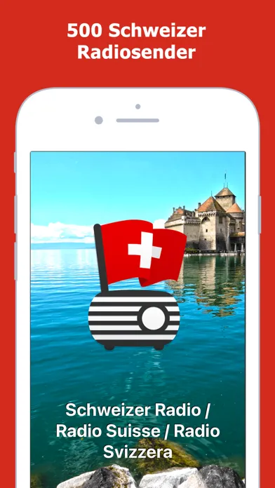 Capturas de pantalla de Swiss Radio / Schweiz / Suisse