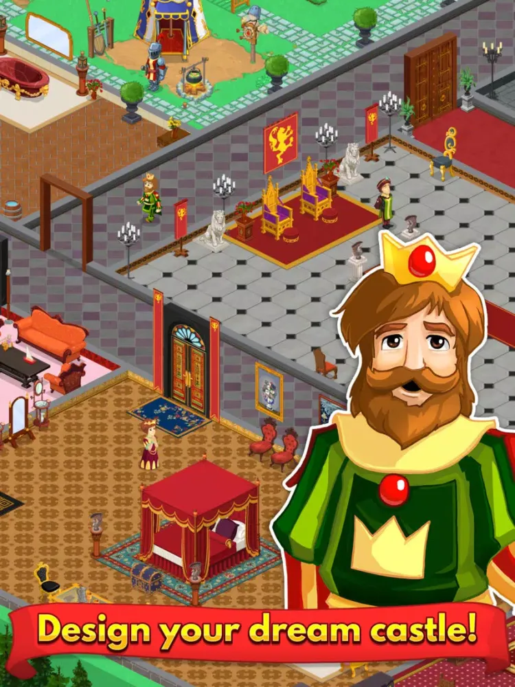 Design This Castle iPad  스크린샷