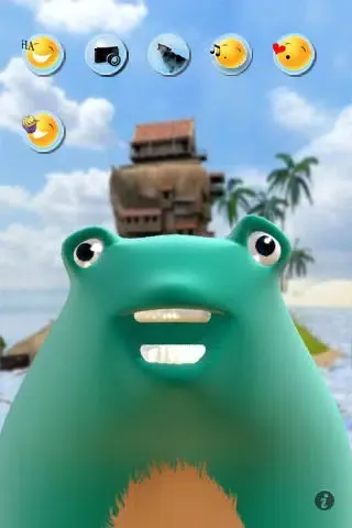 Capturas de tela do Talking Tubby