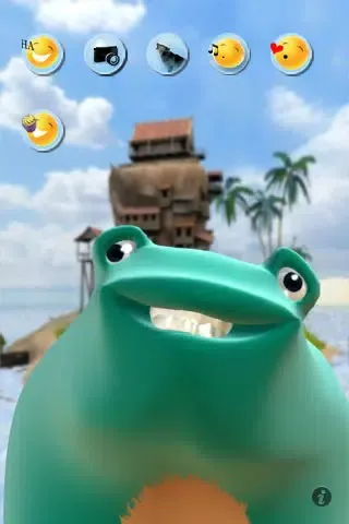 Capturas de tela do Talking Tubby