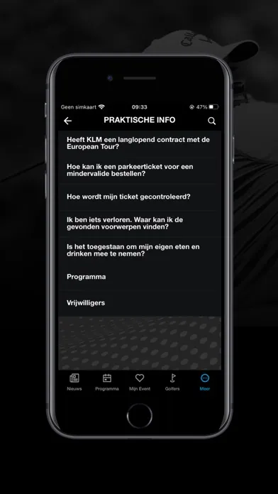Capturas de pantalla de KLM Open