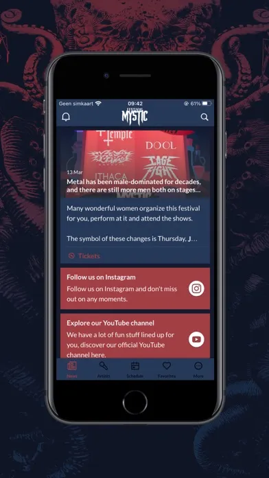 Captures d'écran de Mystic Festival
