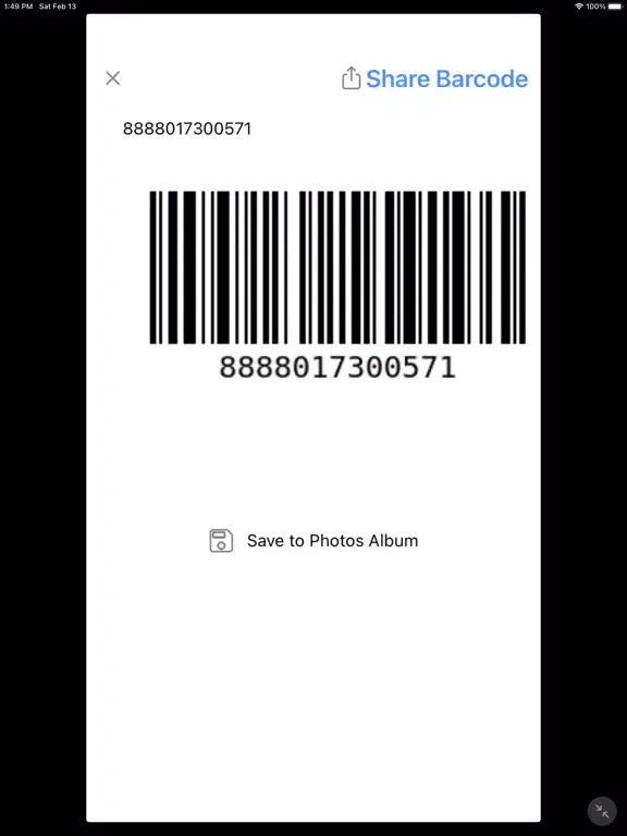 Capturas de tela do QR Code - Barcode Reader iPad 