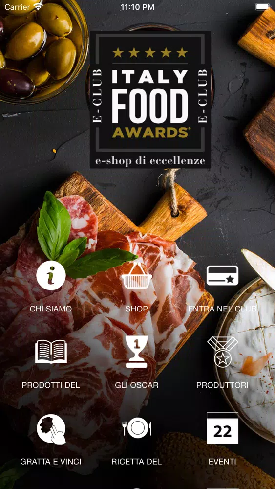 eClub Italy Food Awards Ekran Görüntüleri
