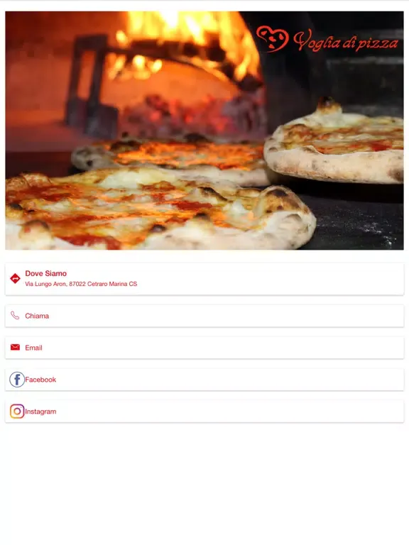 Voglia di pizza Tundis iPad  سکرین شاٹس