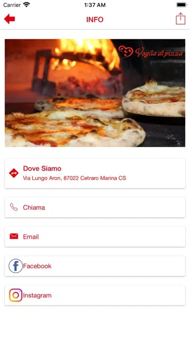 Voglia di pizza Tundis سکرین شاٹس