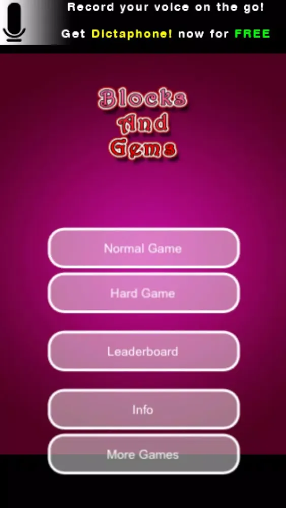 ภาพหน้าจอของ Blocks and Gems