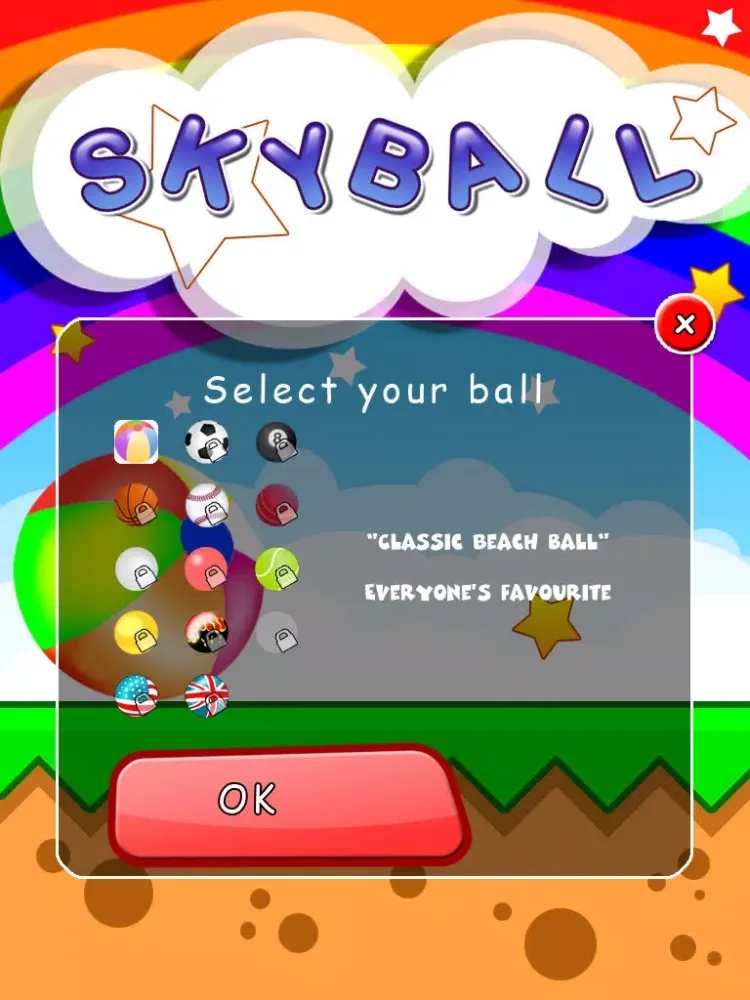 SkyBall! iPad  स्क्रीनशॉट
