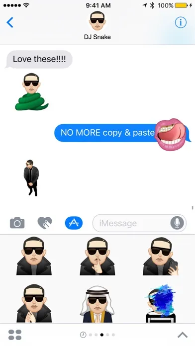 DJ Snake ™ by Moji Stickers Screenshots